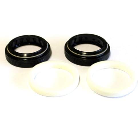 Ø35mm Fork dust seals and foam rings (35/Selva/Nero) - Alba Distribution